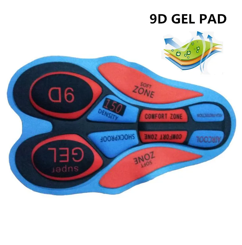 Велосипедные шорты AAA профессиональные комбинезоны для езды на велосипеде