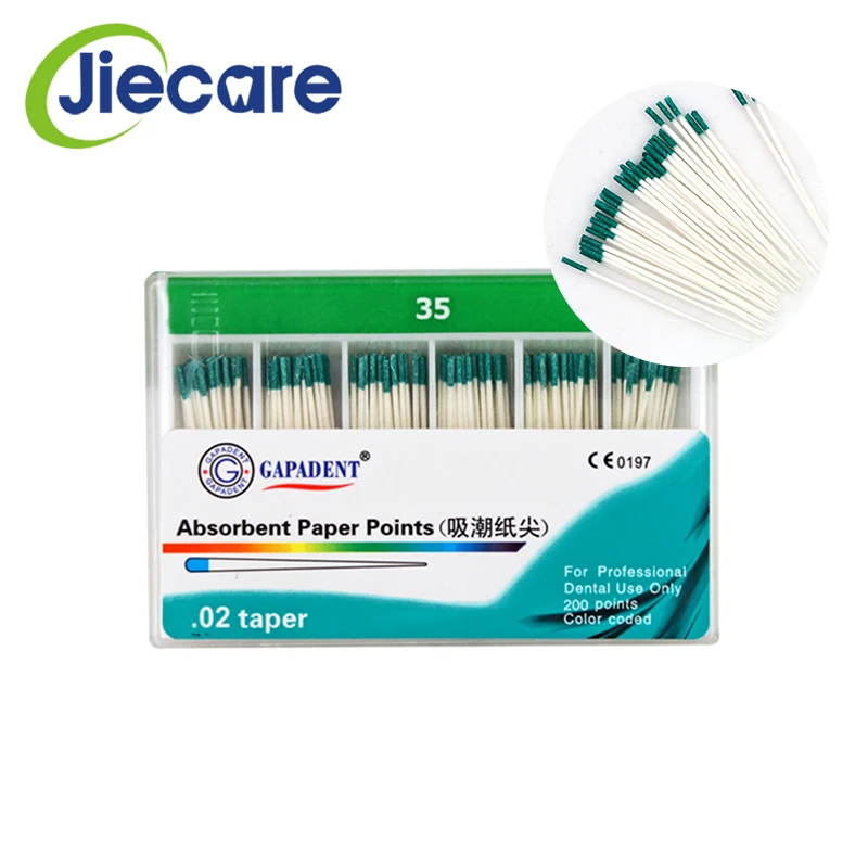 2000 шт./10 кор. Зубной продукт стоматологические абсорбирующие бумажные штифты для отбеливания корня эндодонтологии из хлопковых волокон #15-#40, доступные на.