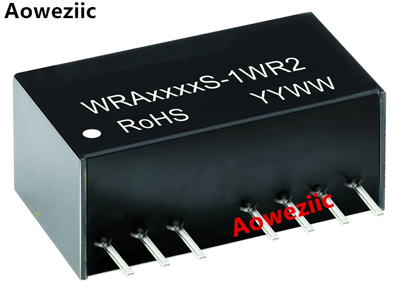 Aoweziic 2 шт./лот WRB2424S 1WR2 1W новый оригинальный SIP7 вход: 18 36 в Регулировка: 24 В 0.04A DC 1.5KV