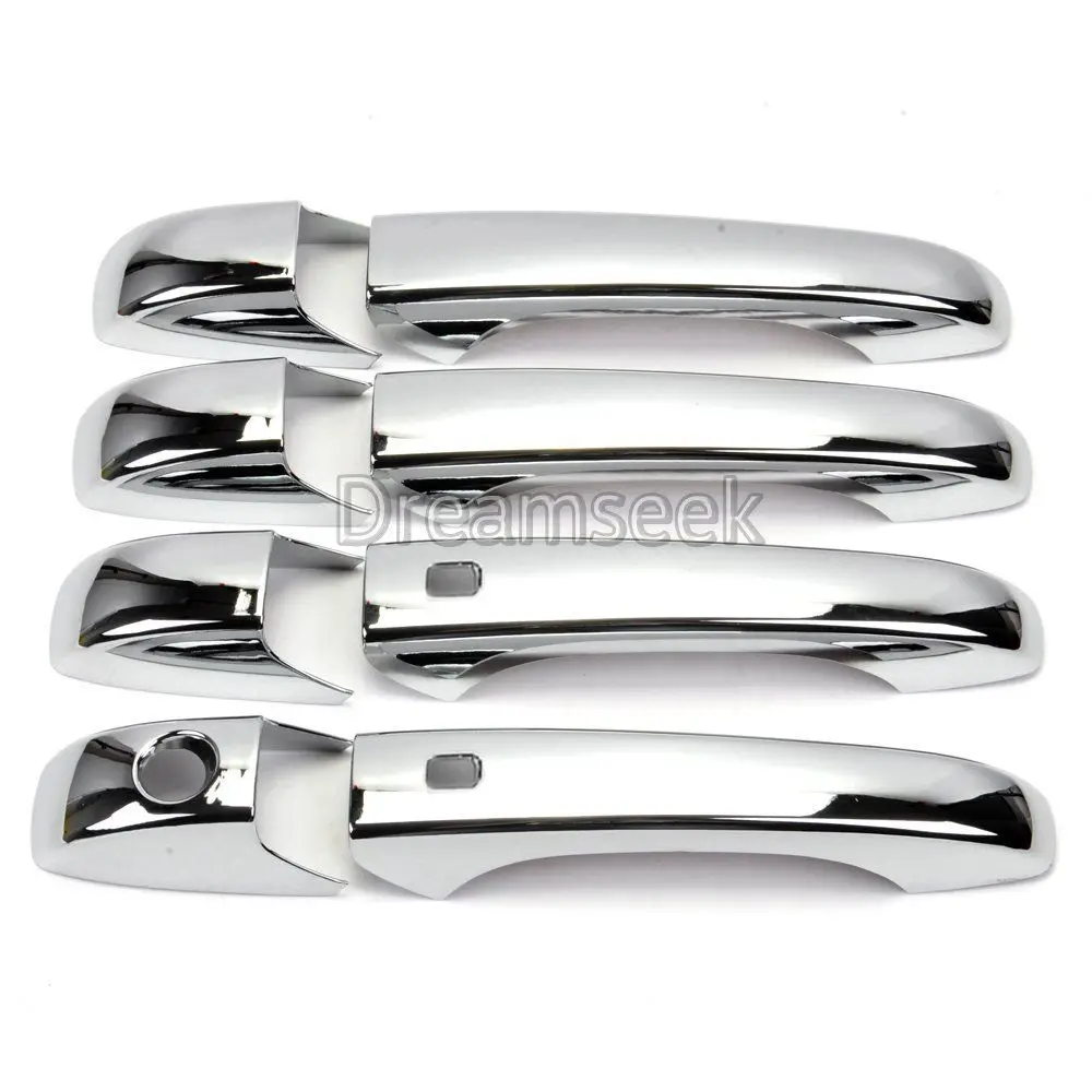 Крышка ручки двери для 2005 2010 Chrysler 300 Dodge Caravan / Avenger с умным отверстием ключа ABS