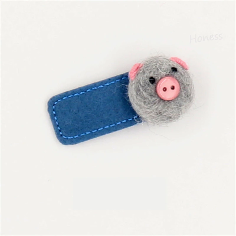Korean Version of The New Children's Hair Clip Hairpin Cartoon Animal Rubber Band Cute Children Ball Rope Jewelry |
