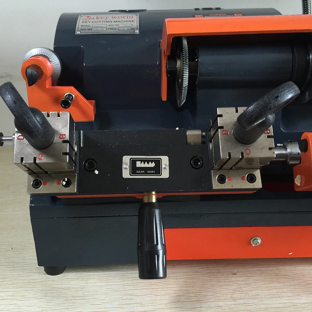 Lockartist Keyworld Многофункциональный S60G2 ключ дубликатор машина двойная головка для Креста& плоский ключ& автомобиль складной ключ