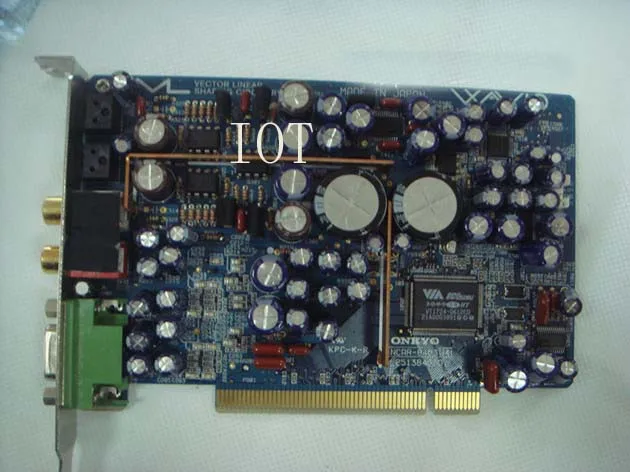 Б/у) Оригинальная профессиональная звуковая карта onphone onyo WAVIO SE-150 PCI HiFi