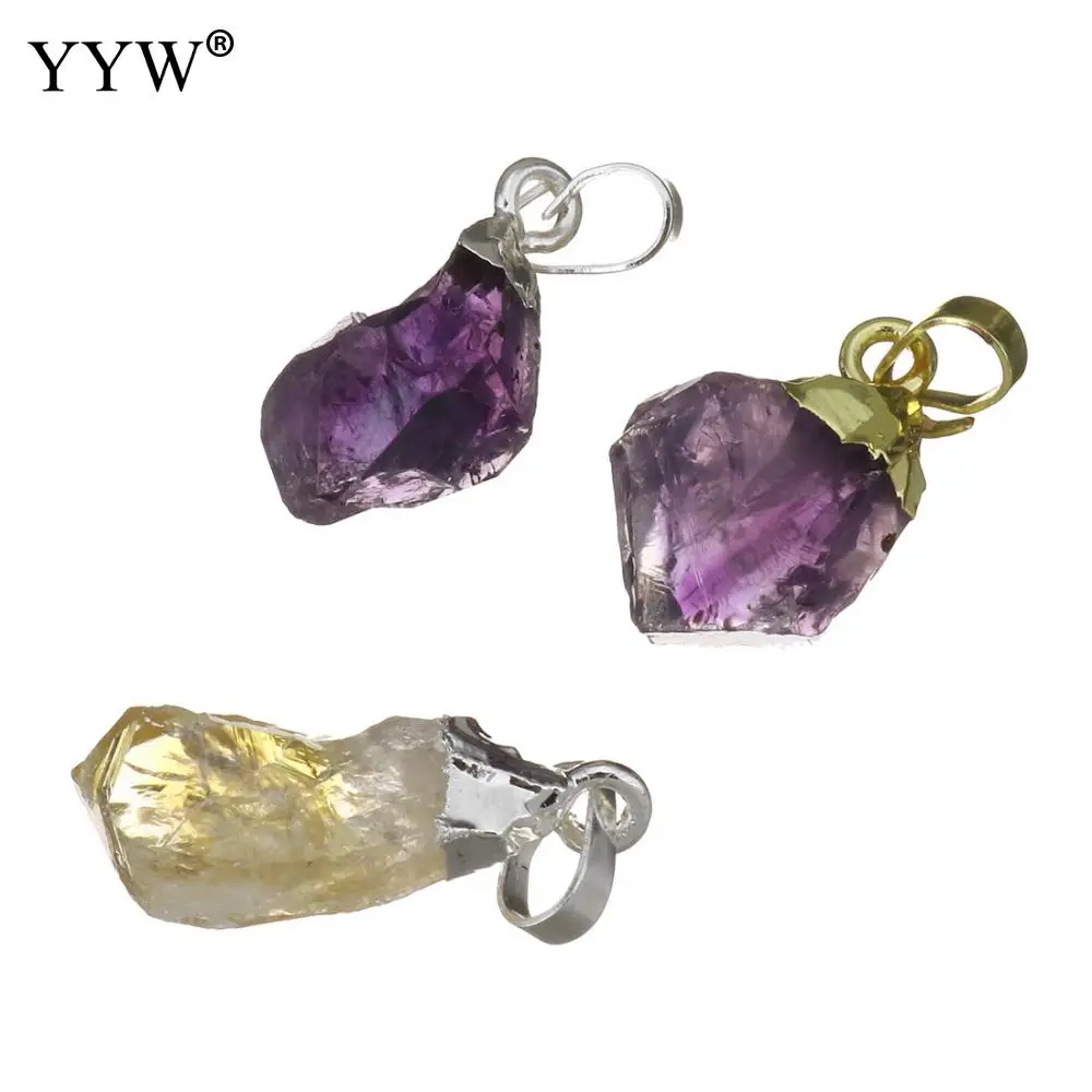 1pcs Natural Stone Pendants for DIY Necklace Gem Jewelry Making Findings 8-12x15-24x9-10mm Randomly Send | Украшения и аксессуары