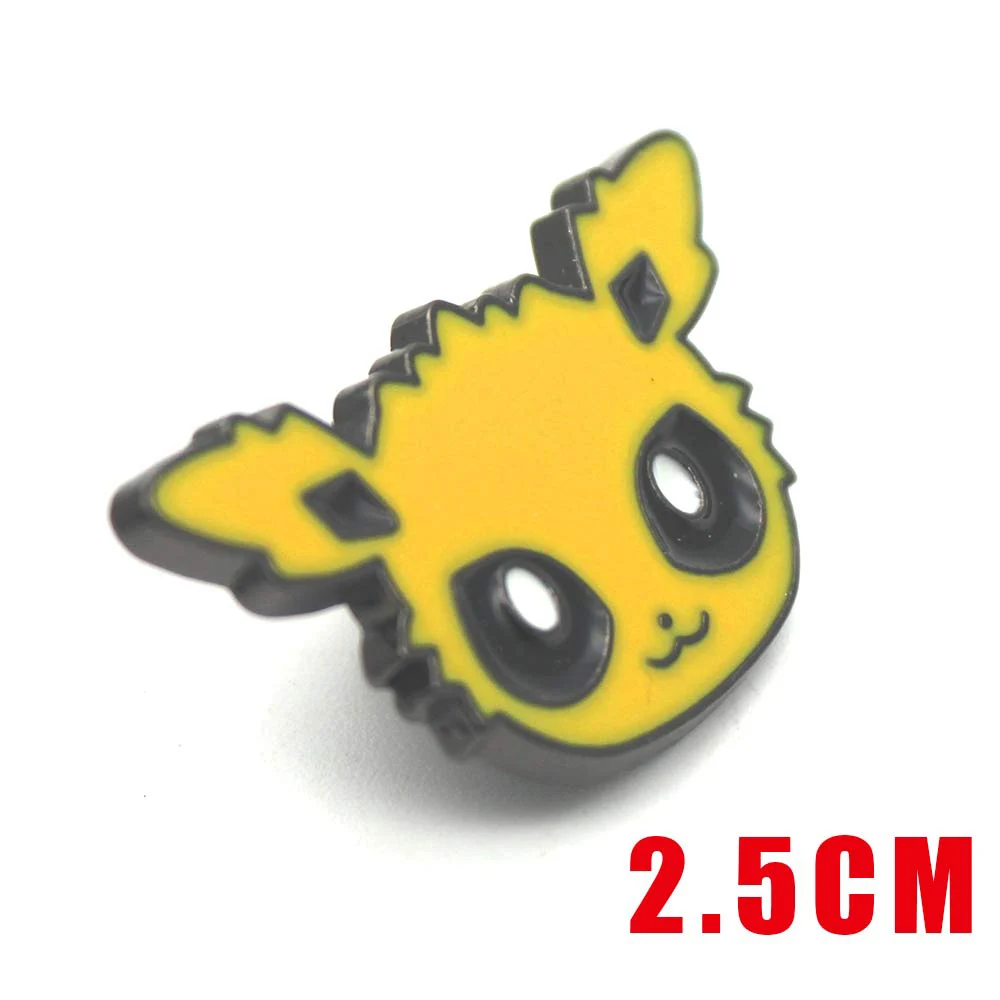 Игра Pakemon Packet Монстр Иви Espeon Jolteon Flareon металлический бейдж брошь на булавке