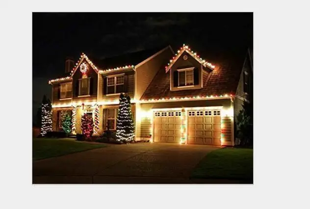 Solar Lights Outdoor 59ft 100 LED Fairy Ambiance lights for Patio Lawn Garden Home Wedding Holiday Christmas Xmas tree | Освещение