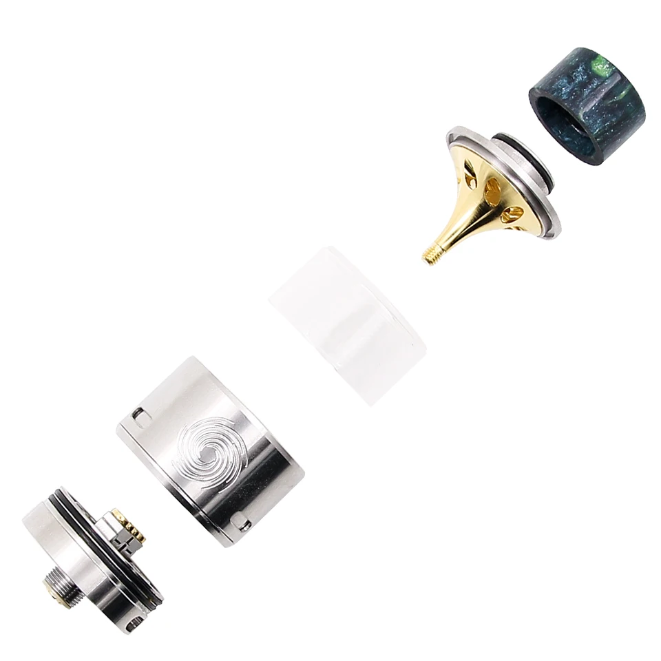 Оригинальный Innokin термо RDA 25 мм 27 510 резьба с широким отверстием полимерный