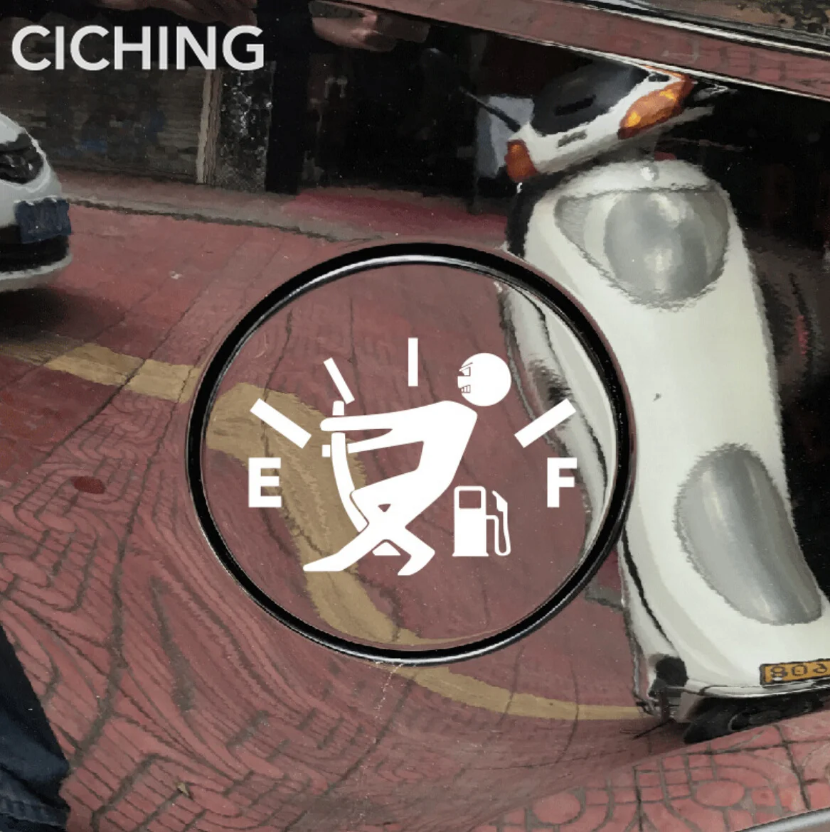 Забавная Автомобильная наклейка наклейки для топливного бака Наклейка Ford Focus 2 3