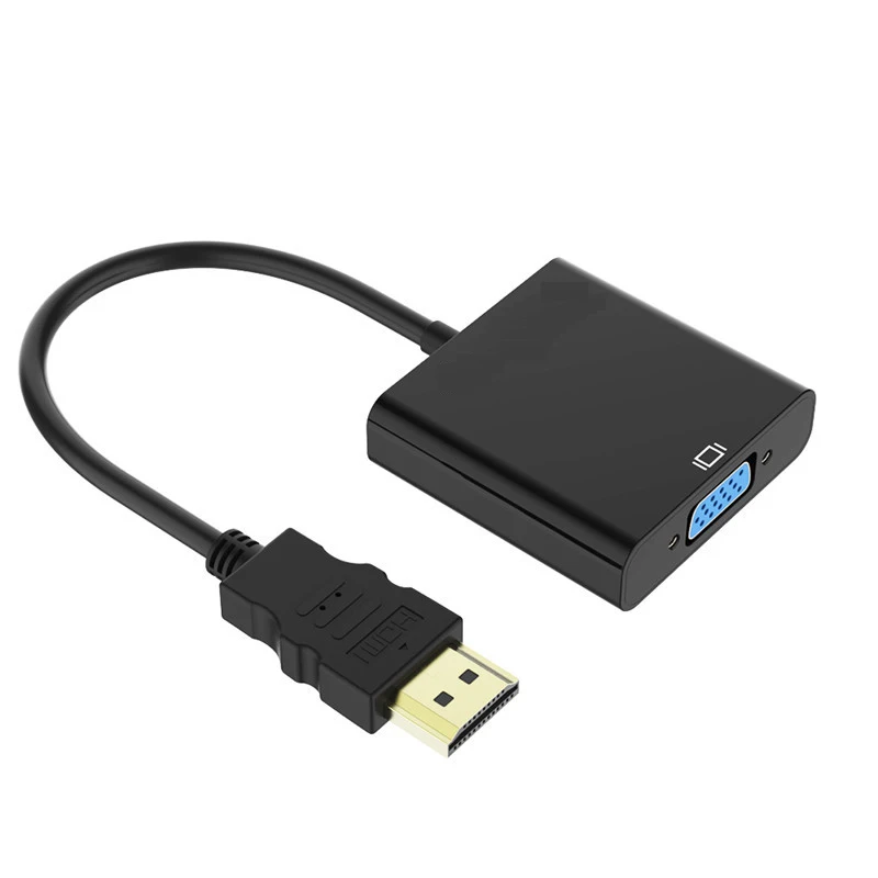 Robotsky 1080P HDMI к VGA адаптер цифро-аналоговый преобразователь кабель для Xbox PS4 ПК ноутбук ТВ коробка к проектору дисплей HD tv