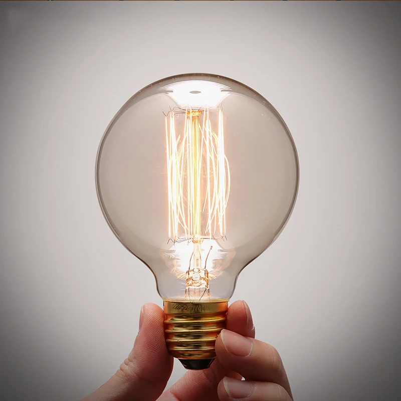 T.Y.S ампул Винтаж Lamparas E27 220v для декора St64 Luminaria Decorativa Внутреннее декоративное