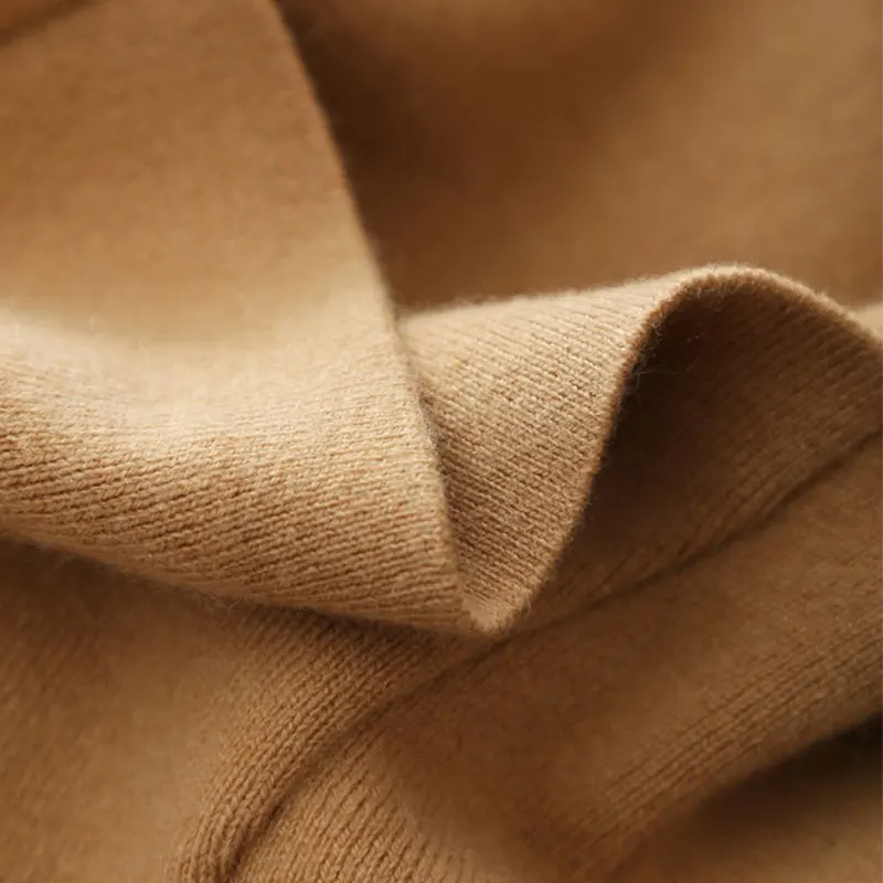 Женский кардиган повседневный трикотажный из 100% кашемира с круглым вырезом и