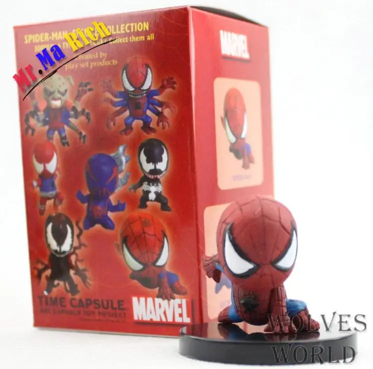 7pcs/set Spiderman Venom Action Figures Pvc Brinquedos Collection Toys For Christmas Gift | Игрушки и хобби