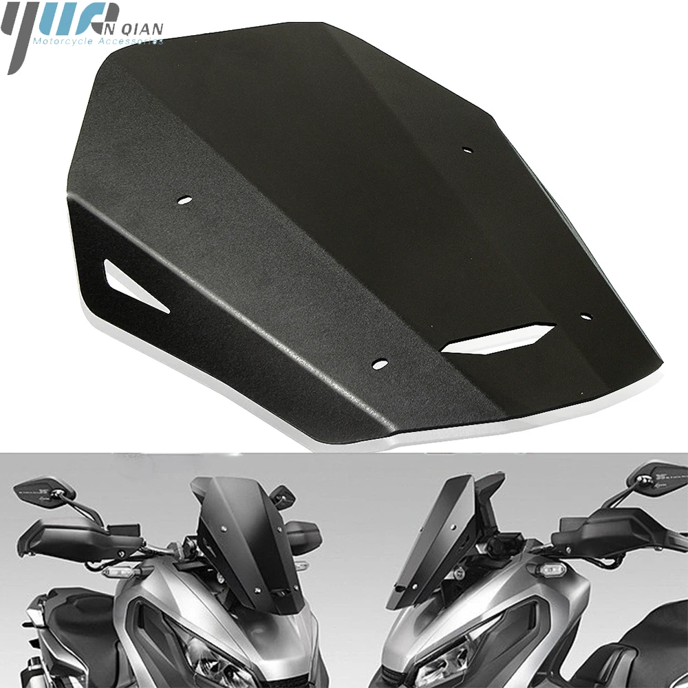 Для HONDA XADV 750 2018 2019 черная накладка на лобовое стекло мотоцикла с ЧПУ для X ADV