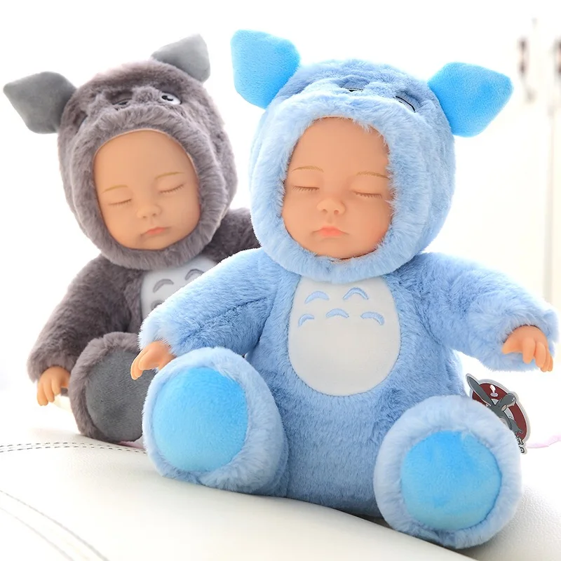 Милые спящие детские куклы мягкие плюшевые игрушки Bjd bebe животные для девочек
