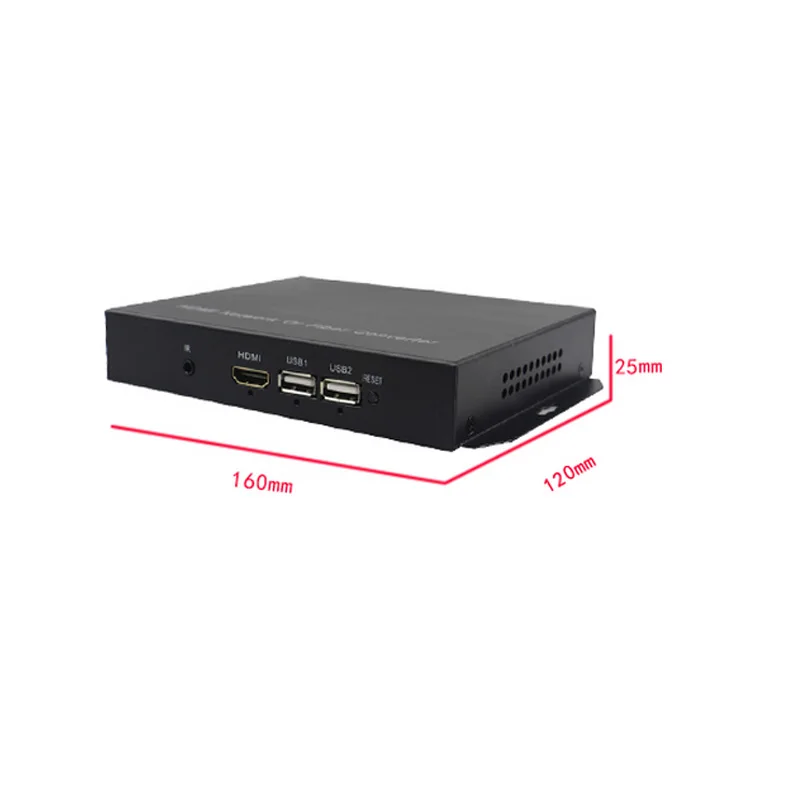 Высокое качество 1080P HDMI оптический медиа конвертер с 2 KVM USB2.0 & Ethernet видео и аудио