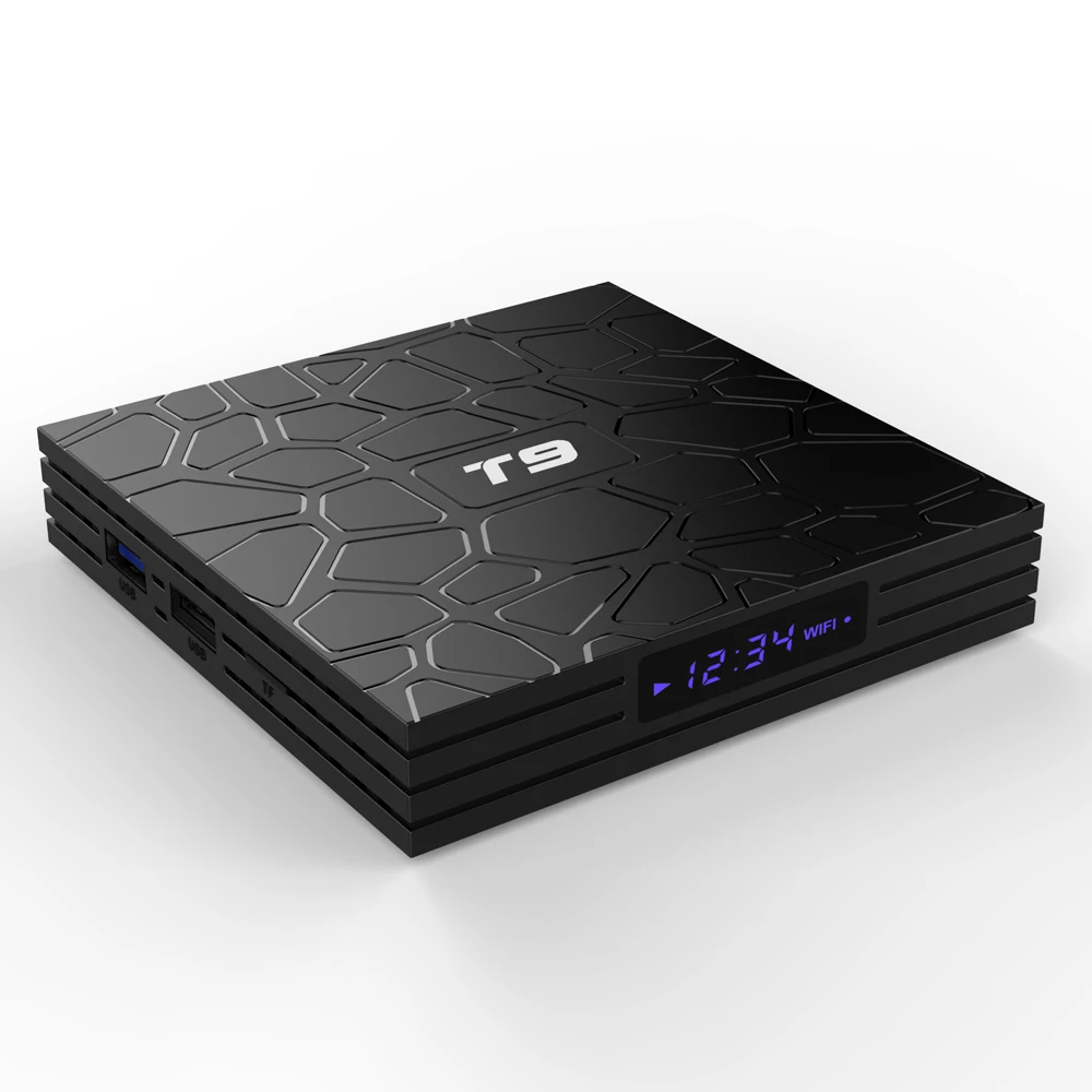Смарт ТВ приставка ACEMAX T9 Android 8 1 Oreo RK3328 четырехъядерный 64 битный 4 Гб ОЗУ ПЗУ 4K UHD