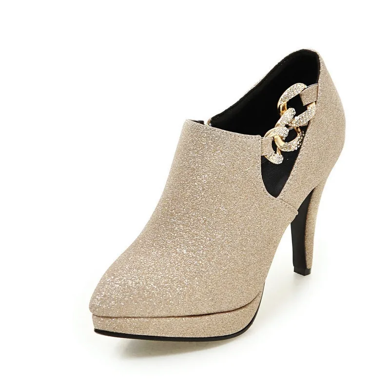 Обувь тонкие пятки Водонепроницаемость тонкий каблук замша Ремешок на щиколотке