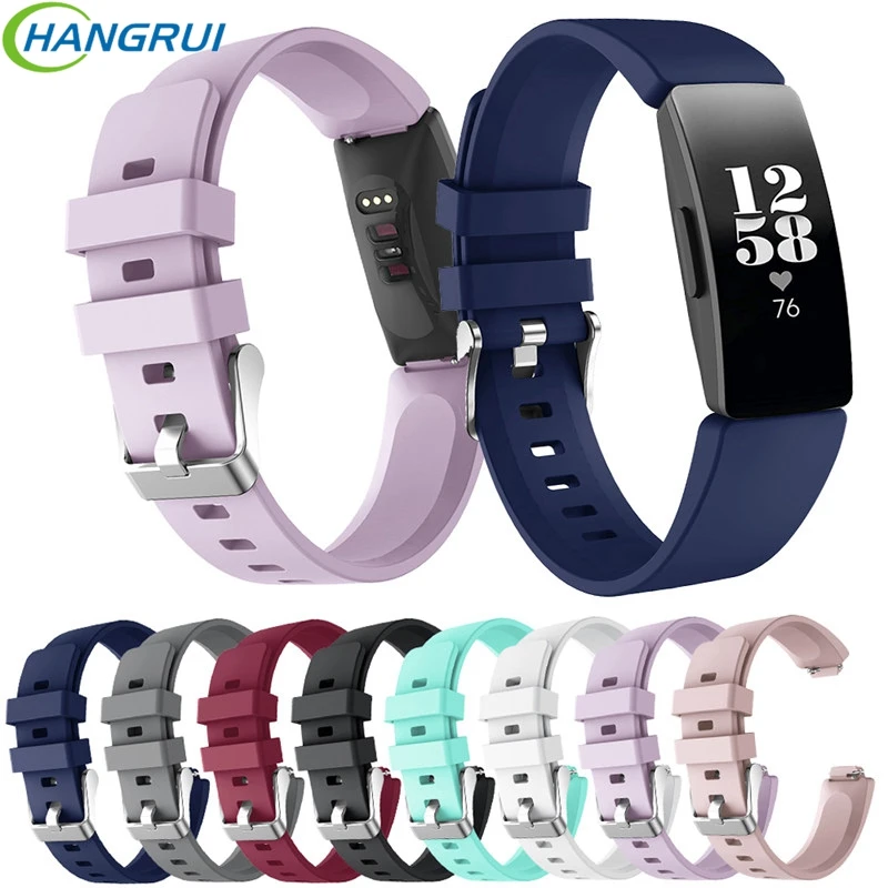 Hangrui ремешок для Fitbit inspire Band Для Fitbit inspire HR ремни мягкие часы браслет для Fit Bit inspire аксессуары