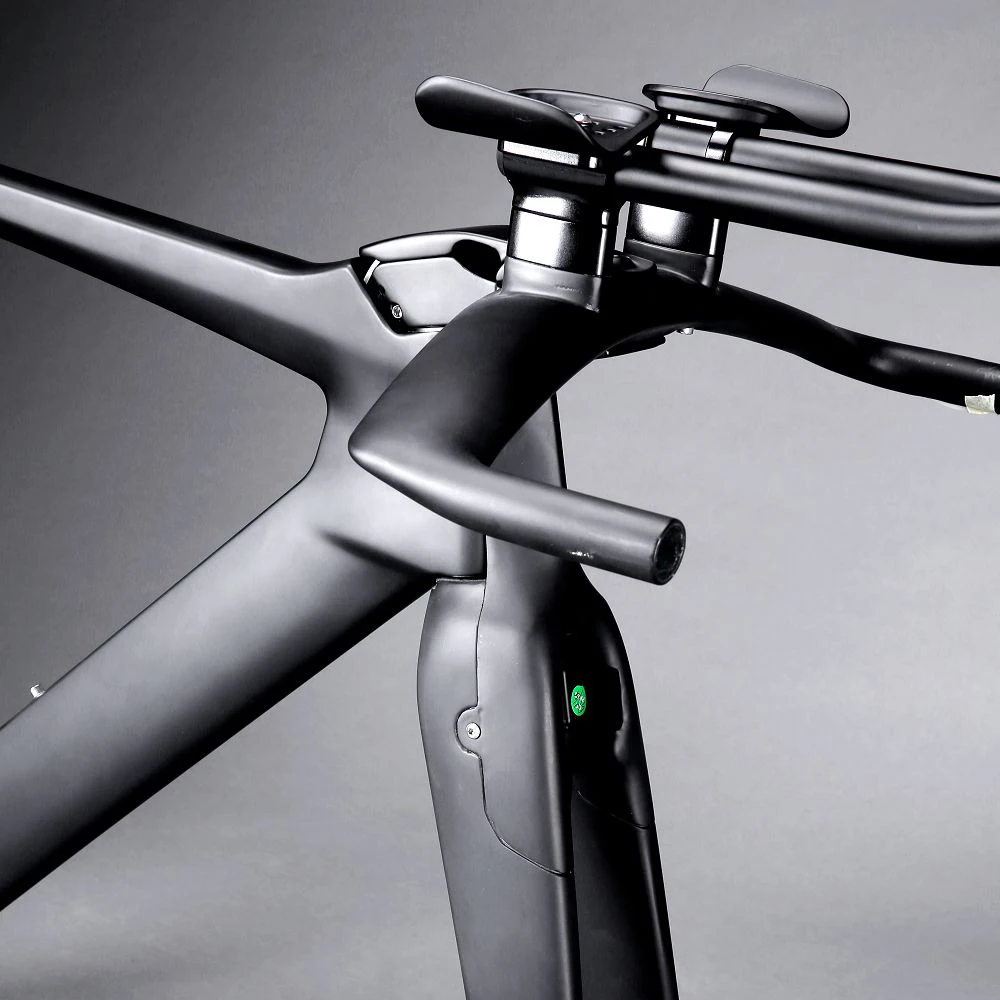 Карбоновая велосипедная Рама TT модель раннего времени FM109 с подседельным штырем