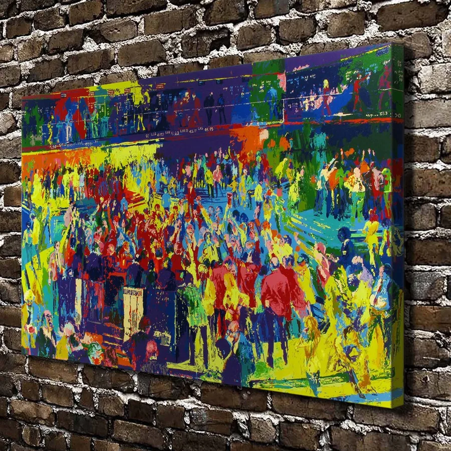 A1832LeRoy Neiman абстрактная Вечеринка людей. HD Печать на холсте домашнее украшение