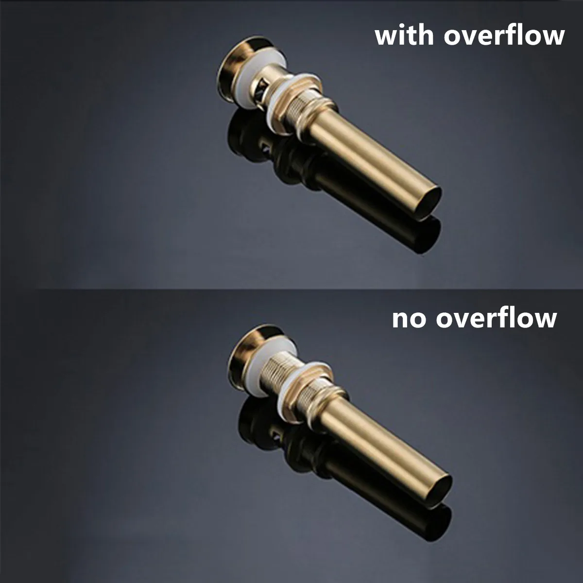 AODEYI латунная бутылочная ловушка для ванной комнаты матовая Золотая P Ловушка с