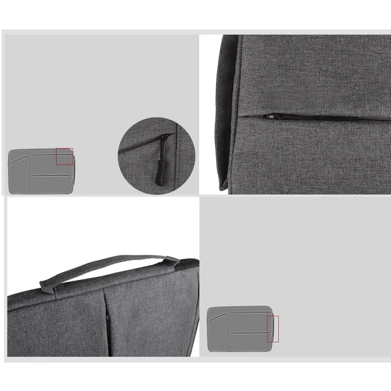 

Hot Portable Waterproof Laptop Bag Case for MacBook Pro Bag for Xiaomi Notebook Shockproof Nylon Laptop Sleeve 11.6/13.3/15.6"