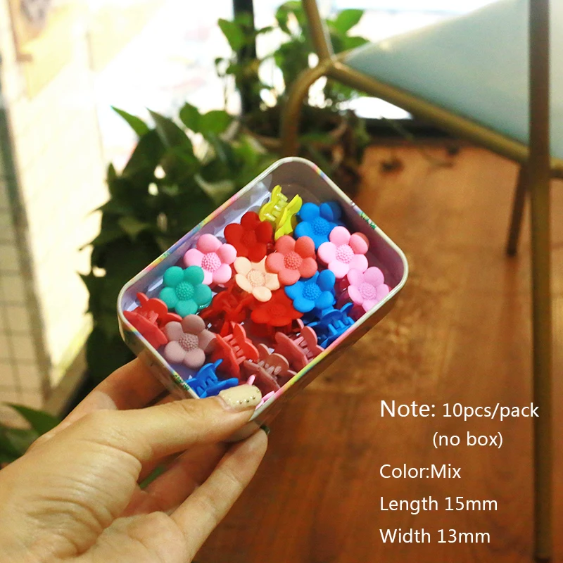 10/20 шт новые модные маленькие заколки для волос для маленьких девочек, милые заколки для волос ярких цветов с цветами, заколки для волос, аксессуары для волос