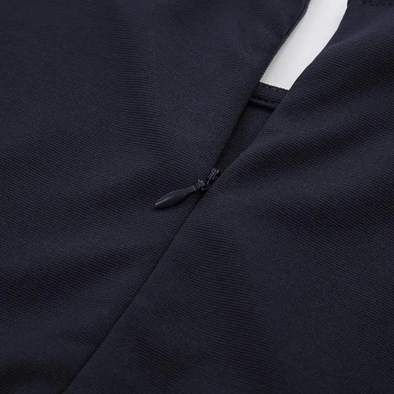 Классические платья-карандаш для женщин однотонное офисное женское платье без