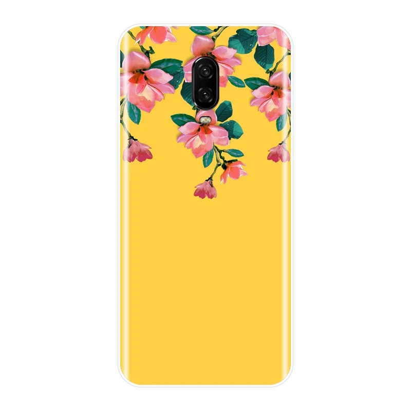 rose flower yellow blue black floral phone case silicone for oneplus 3 3t 5 5t 6 6t soft back cover for one plus 6 6t 5 5t 3 3t free global shipping