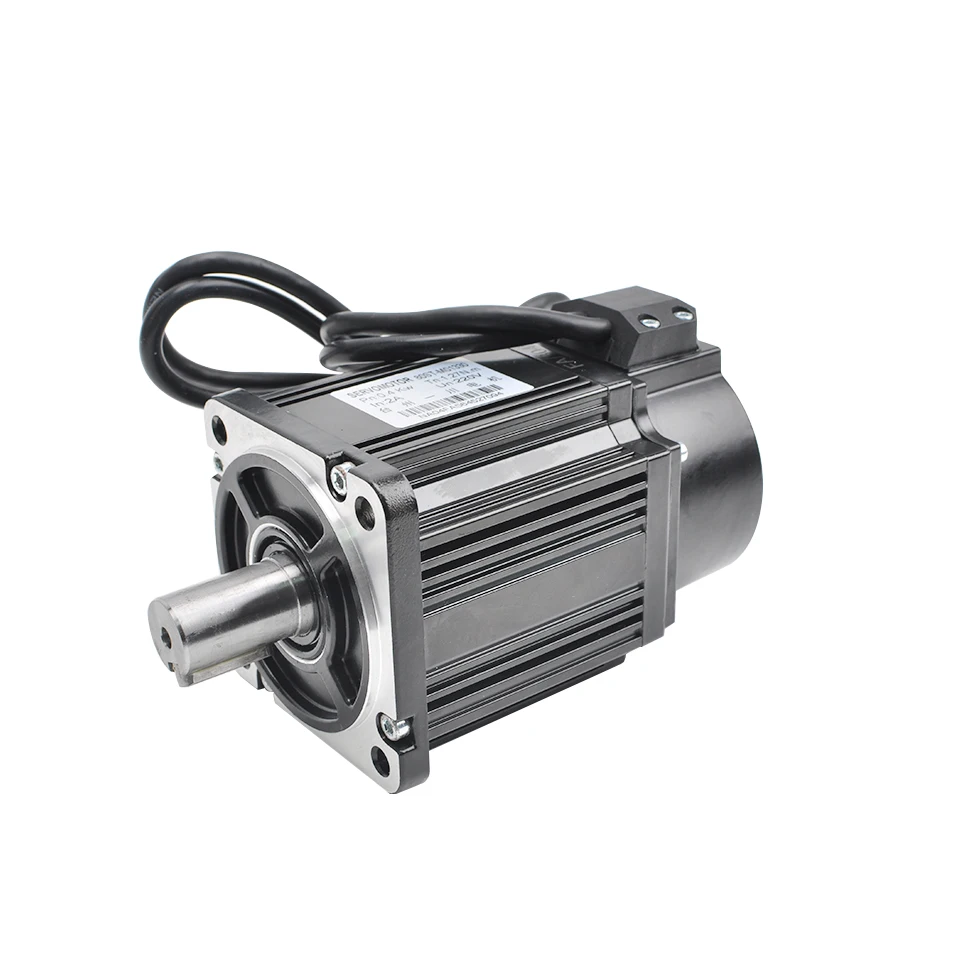 AC серво двигатель в комплекте 80ST M03520 однофазный Серводвигатель 220V 3.5N.m мотор