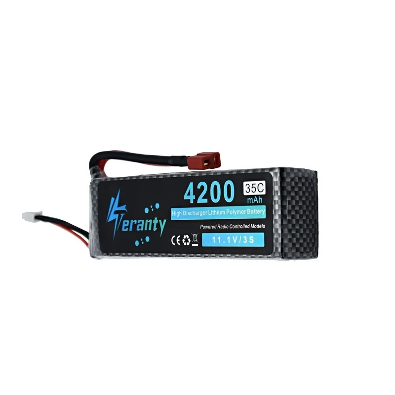 Аккумулятор Lipo 11 1 В 4200 мАч 35c Max 50c для радиоуправляемых машинок лодок вертолетов