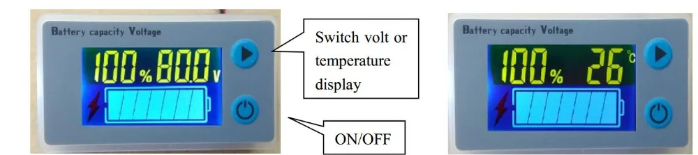 Универсальный свинцово кислотный индикатор емкости литиевой батареи