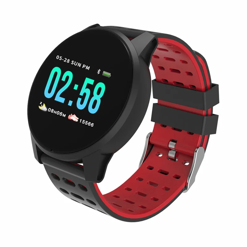 W1 спортивные Смарт-часы IP67 водонепроницаемые для мужчин и женщин сообщения о