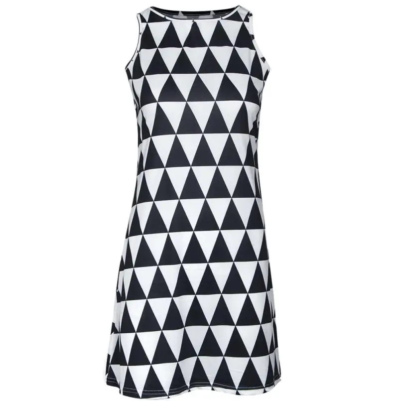 Женское Повседневное платье майка без рукавов летнее трикотажное свитер синего