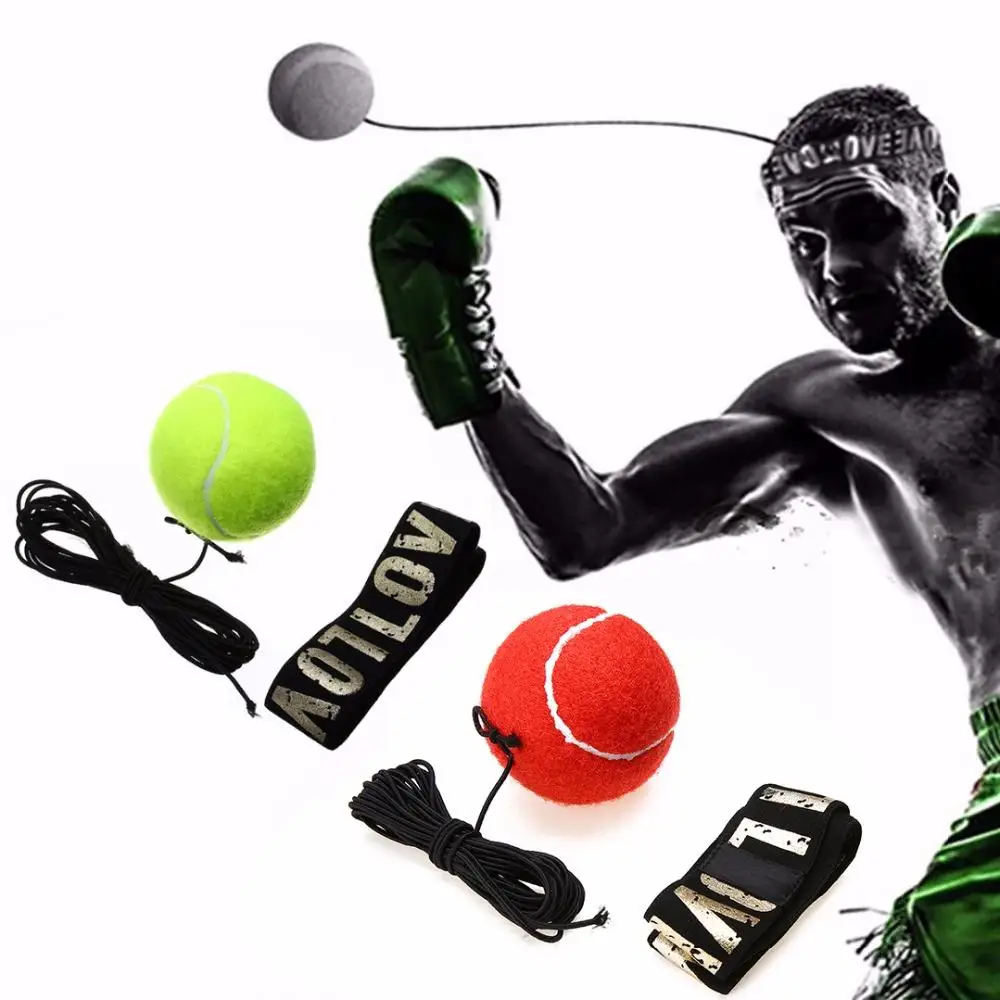 

Boxing Punching Training Speed Ball Tennis Punch Training Fitness Sports Practical Speed Balls Fitness Equipment Fast