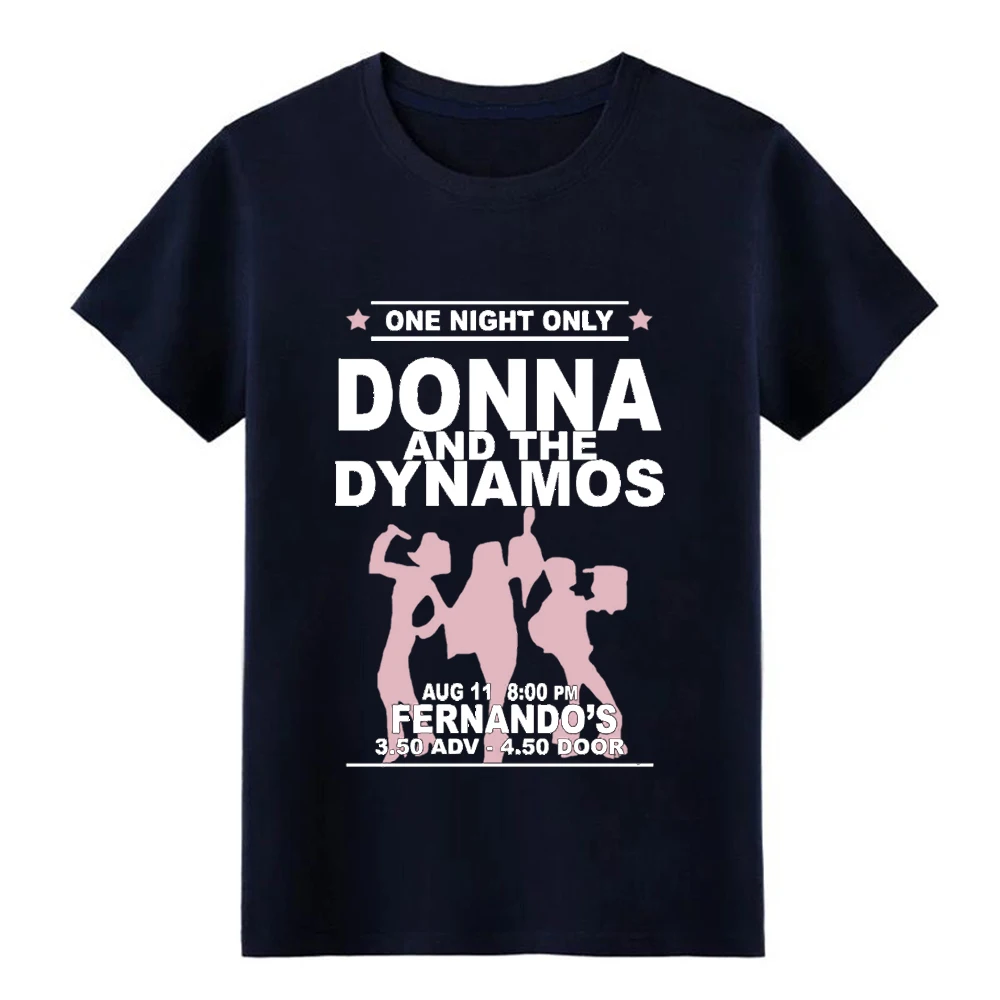 Men's Donna and the Dynamos t shirt personalized 100% cotton S-XXXL cool Graphic Building Spring Autumn Trend | Мужская одежда