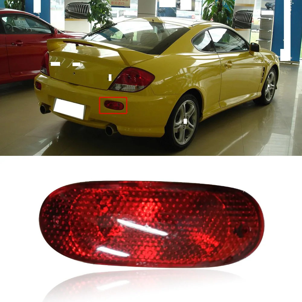 Capqx ДЛЯ HUYNDAI Coupe 2002 2003 2004 задний бампер стоп-сигнал отражатель задний противотуманная парковочная фара стоп-сигнал Лампа