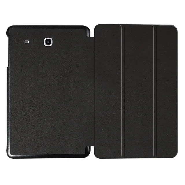 Black MTT чехол для samsung Galaxy Tab E 9,6 ''T560 SM-T560 T561 T565 T567V флип-чехол из полиуретановой кожи для планшета граффити защитный чехол - Цвет: Black