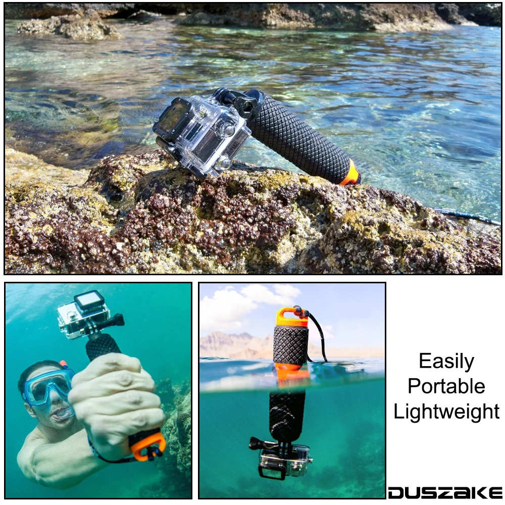 Плавающий поплавок ручной держатель для Gopro аксессуары ручка Hero 6 5 Xiaomi yi 4K экшн