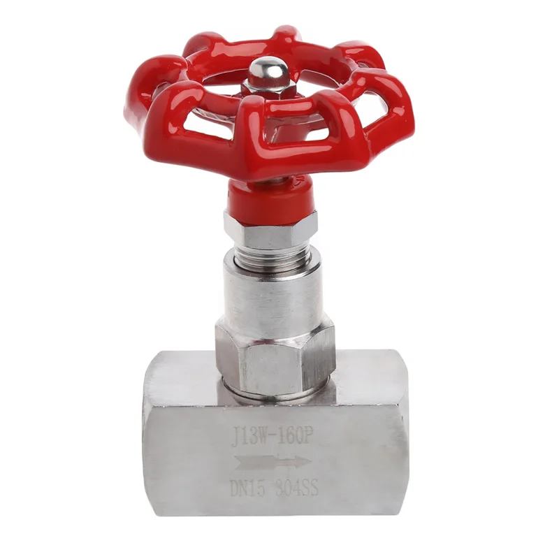 

1/2" DN15 Stainless Steel 304 High Pressure Needle Valve Female Thread J13W 160P