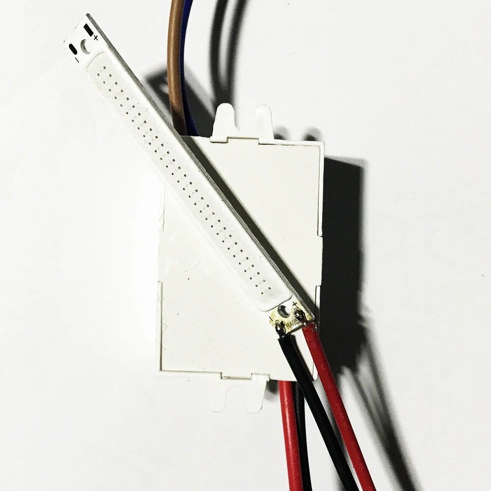 5 шт. 10 60X8mm COB светодиодный AC110V AC220V бело-теплая бело-синий красный