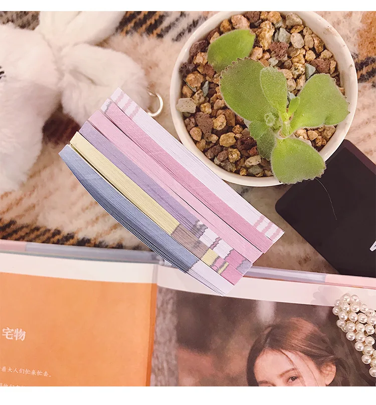 Милый кавайный Ins Girl Sticky Note memo pad наклейка для офисного планировщика бумага корейские канцелярские принадлежности Школьные блокноты принадлежности
