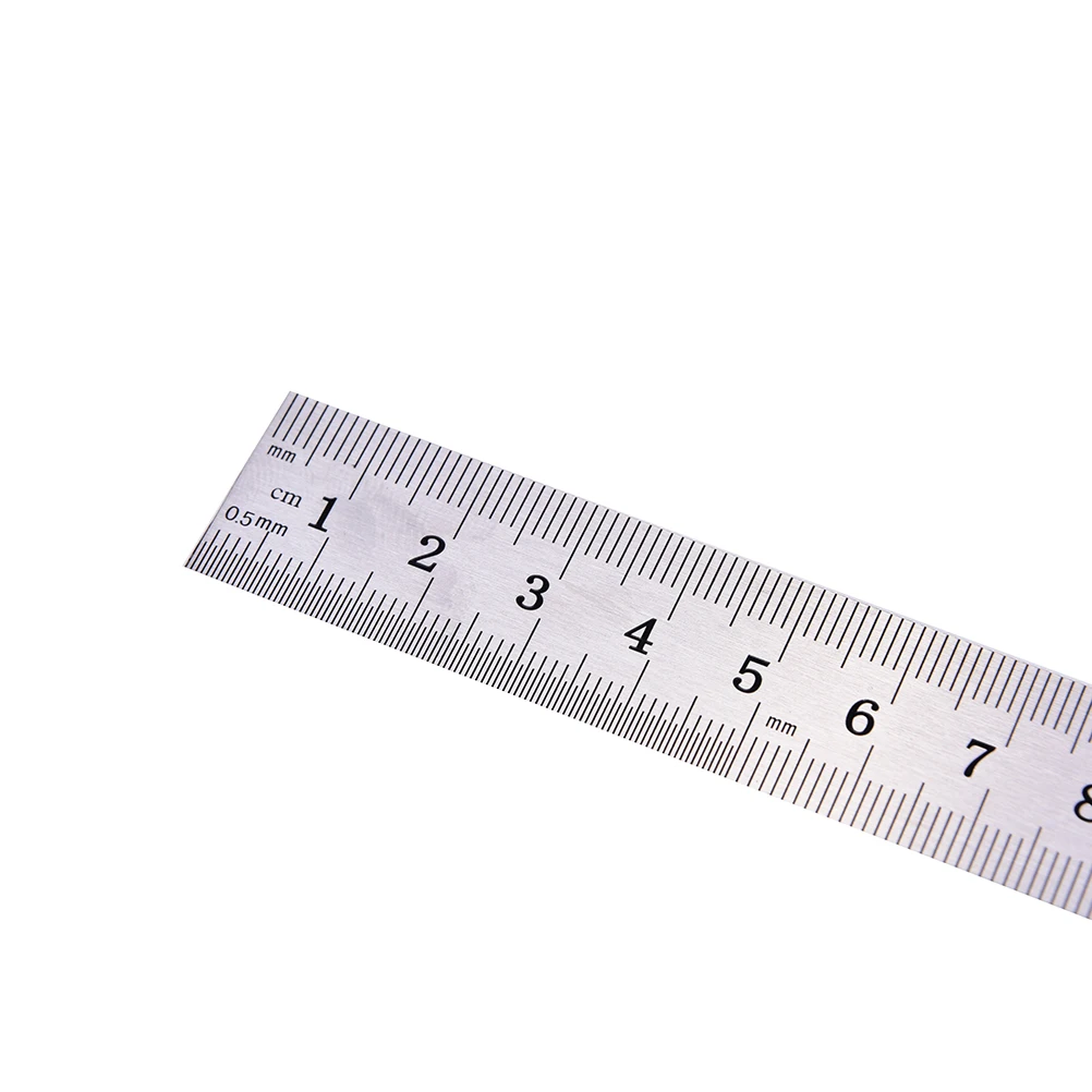 

New 1PC Metric Rule Precision Double Sided Measuring Tool 15cm Metal Ruler