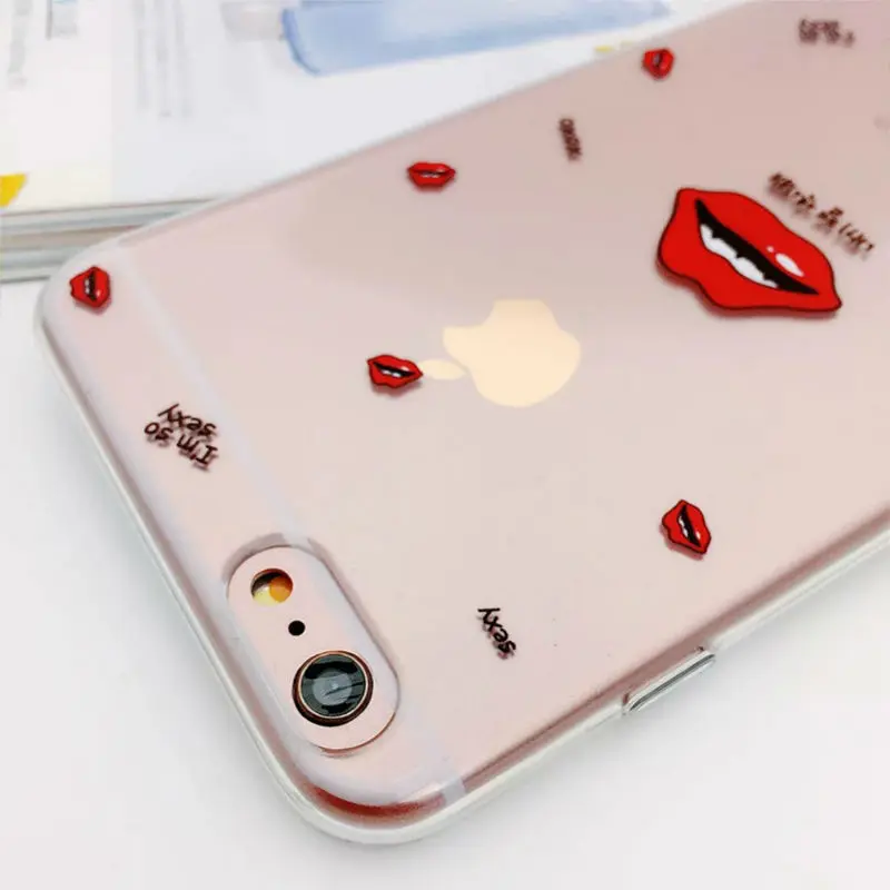 Высокое качество Телефон Случае Для Apple iPhone 5 5S SE 6 S Плюс s Мягкий ТПУ Силиконовый