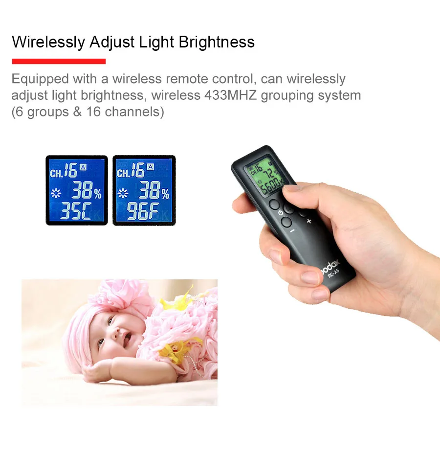 Godox SL-60W светодиодный видео светильник 5600K белая версия видео светильник непрерывный светильник Bowens крепление для студийной записи видео 110 В 220 В