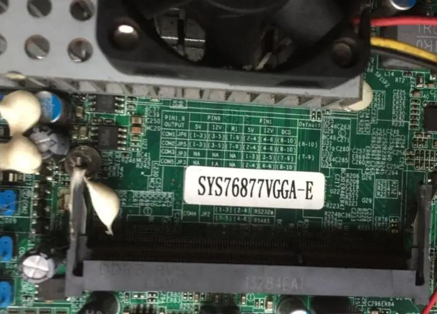 Оригинальная Встроенная Материнская плата IPC 100% OK системная Mini ITX с процессором RAM
