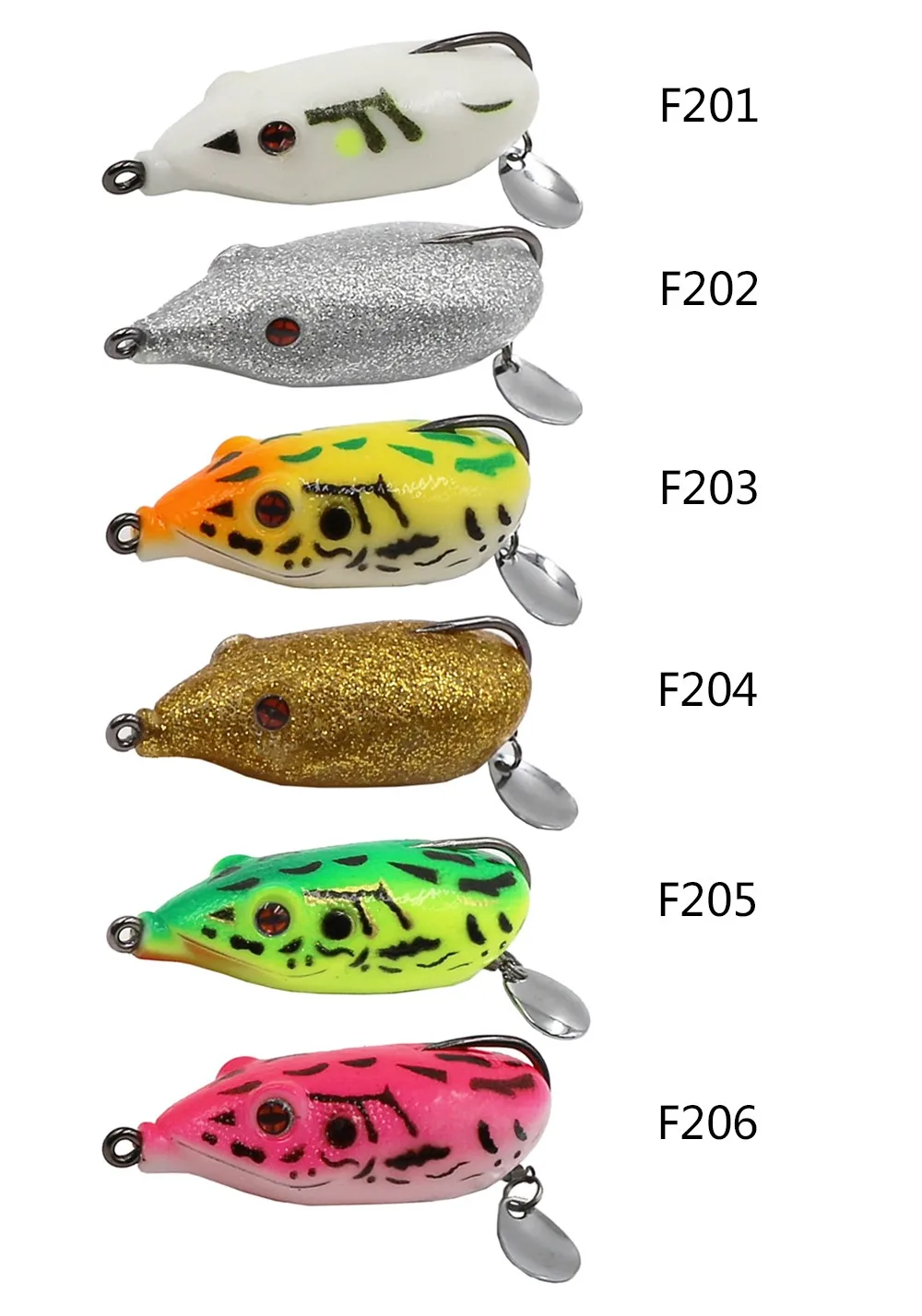NOEBY Fishing Frog Bait 55 мм 14 г Topwater Lure Isca De Pesca Leurre Dur Souples Wobler Na Ryby Мягкая приманка для соленой воды