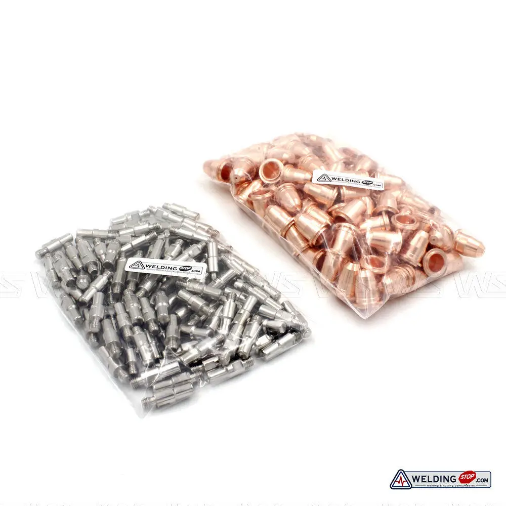 

200pcs S25 S45 Plamsa Cutter Torch Electrodes PR0110 + Nozzle Tips PD0116-08