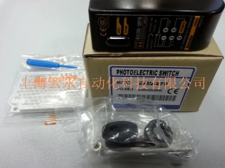 Тип обнаружения: зеркальное отражение типа для подавления массовых беспорядков (стандартный тип) Расстояние обнаружения: 5 м (MS-2) BX5M-MFR Autonics Фотодатчик