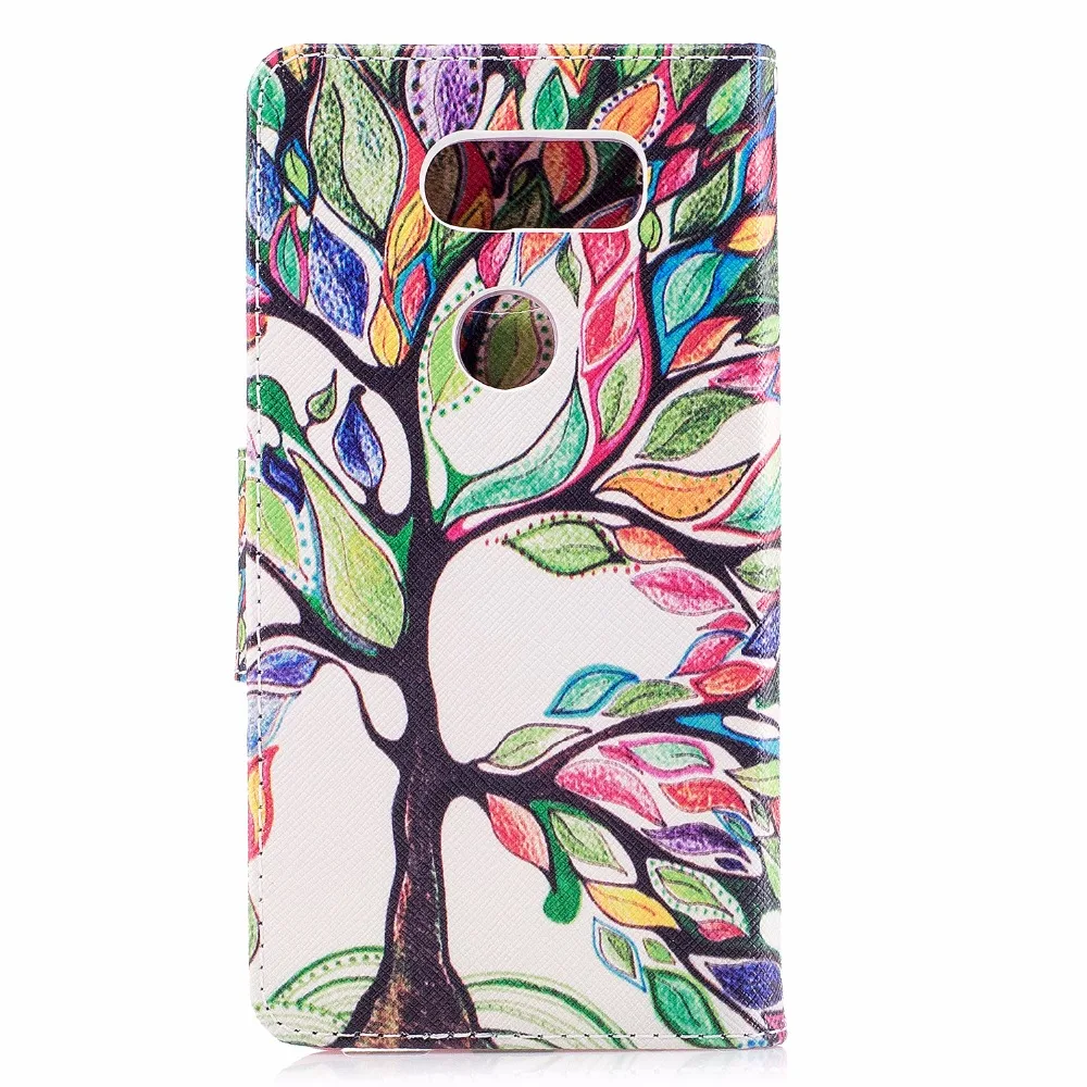 Coque Роскошные Флип кошелек Стенд чехол для LG V30 V 30 H930 искусственная кожа +